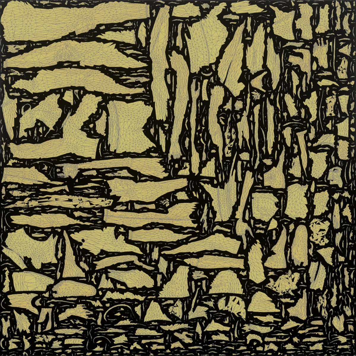 Fitness Influencer Woman Doing A Standing Side Stretch, One Arm Overhead - UV layout, metallic roughness map
