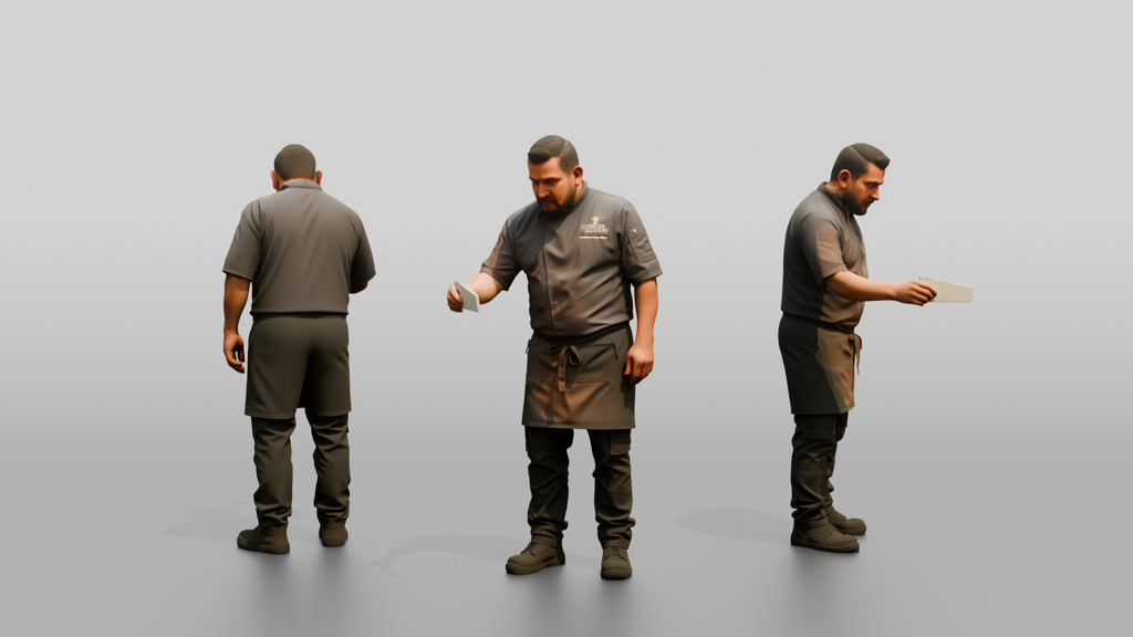 Head Chef Inspecting a Plated Meal