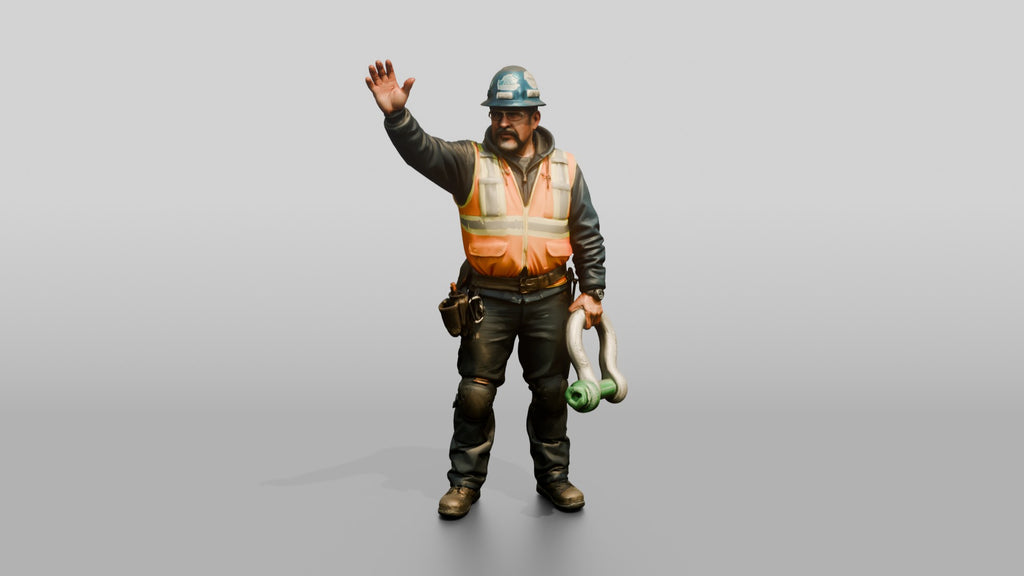 Construction Worker Man 40
