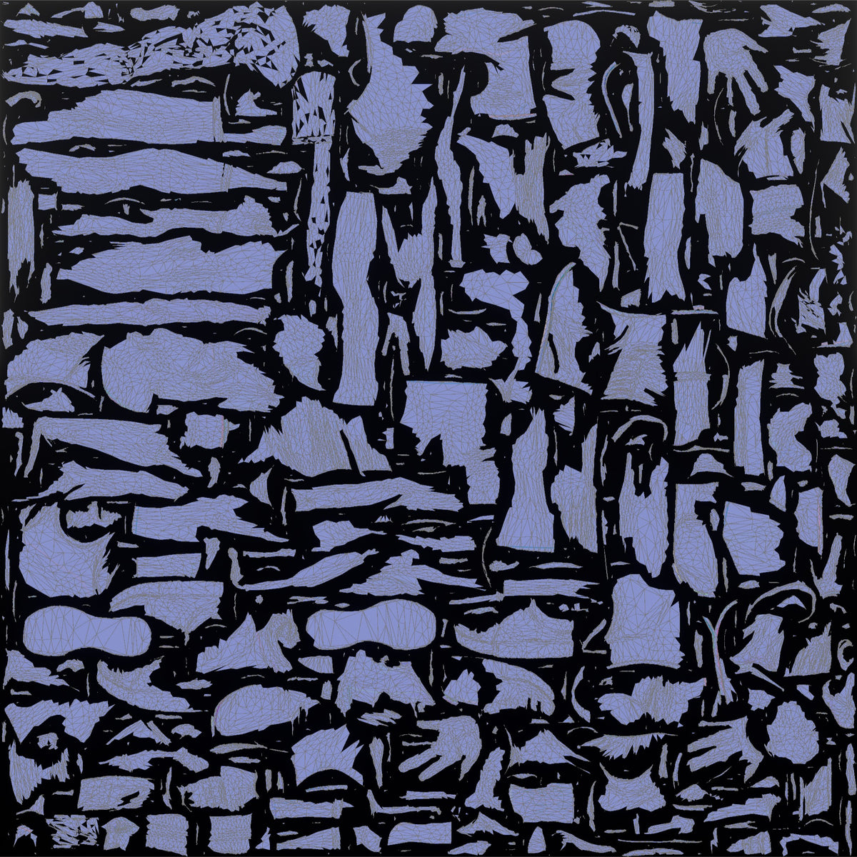 Fitness Influencer Man Mid Burpee, Hands On The Ground - UV layout, normal map