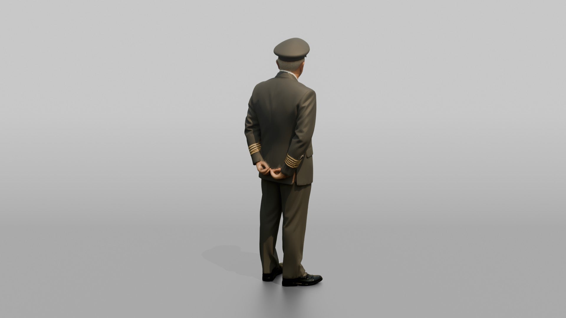 Caucasian Co-Pilot Carrying a Flight Bag