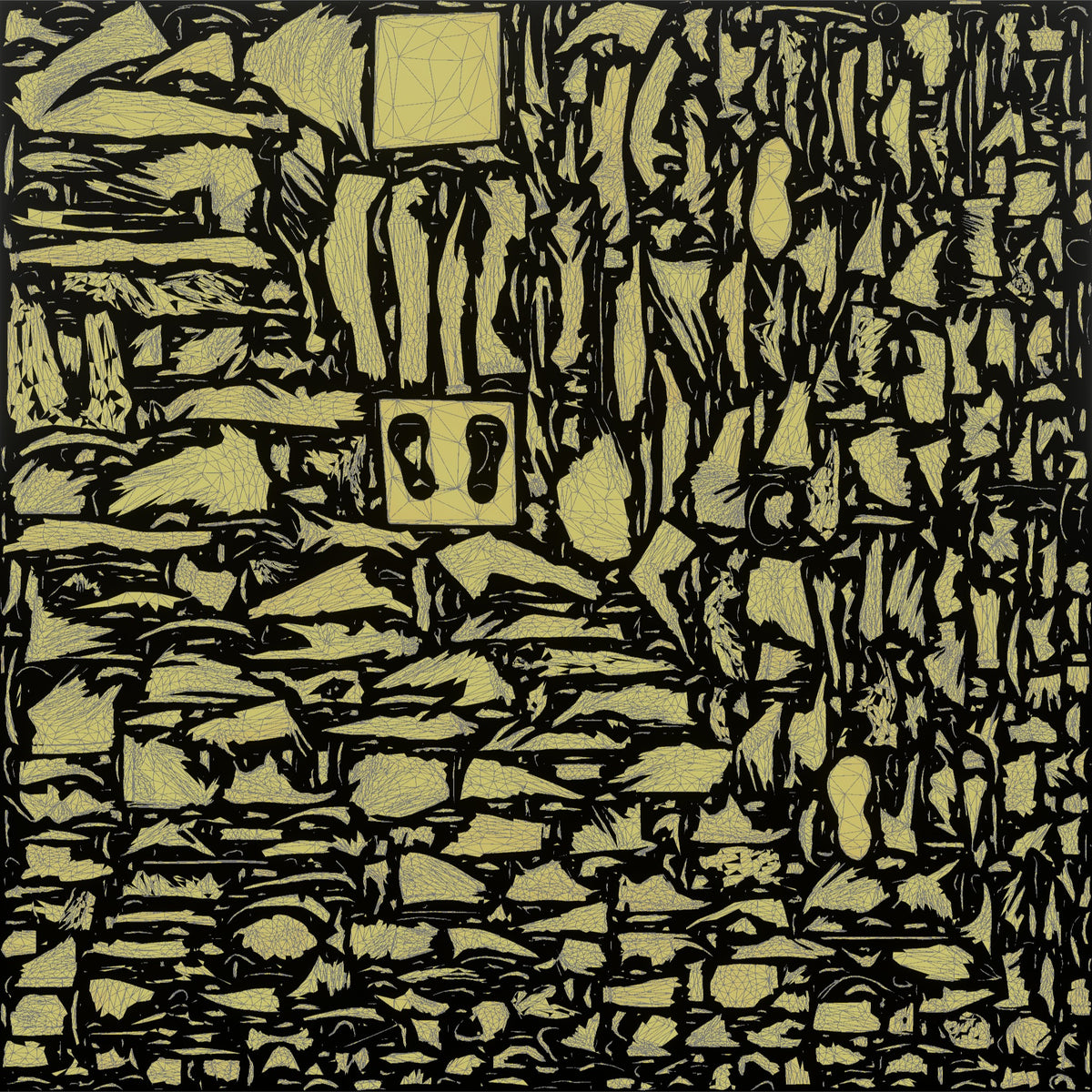 Man Sales Associate Dressing A Mannequin In A New Jacket - UV layout, metallic roughness map