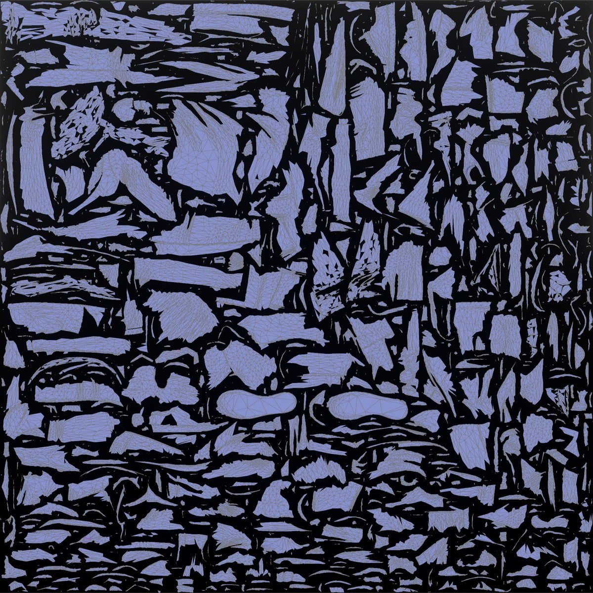 Woman Customer Trying A Scarf Around Her Neck - UV layout, normal map