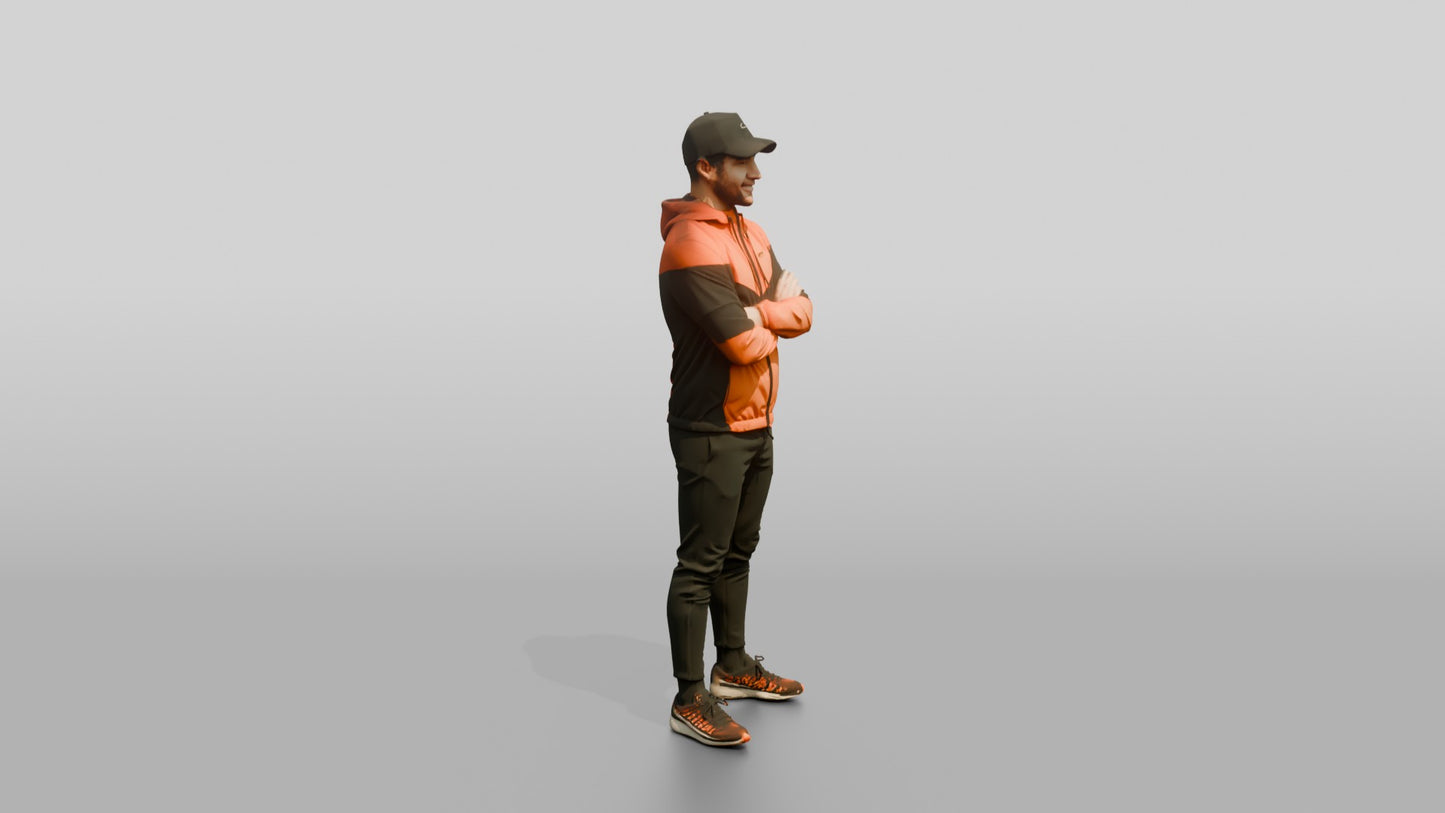 Sporty Athleisure Man 09