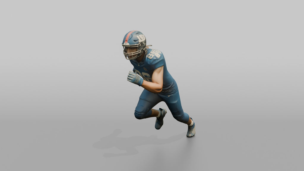 Tight End Releasing into a Crossing Route