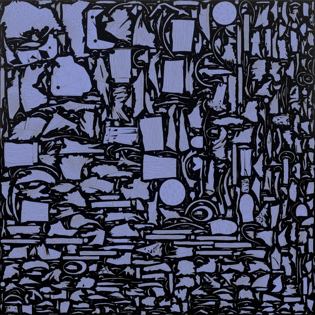 Farmer Sitting On Stool In Milking Position - UV layout, normal map