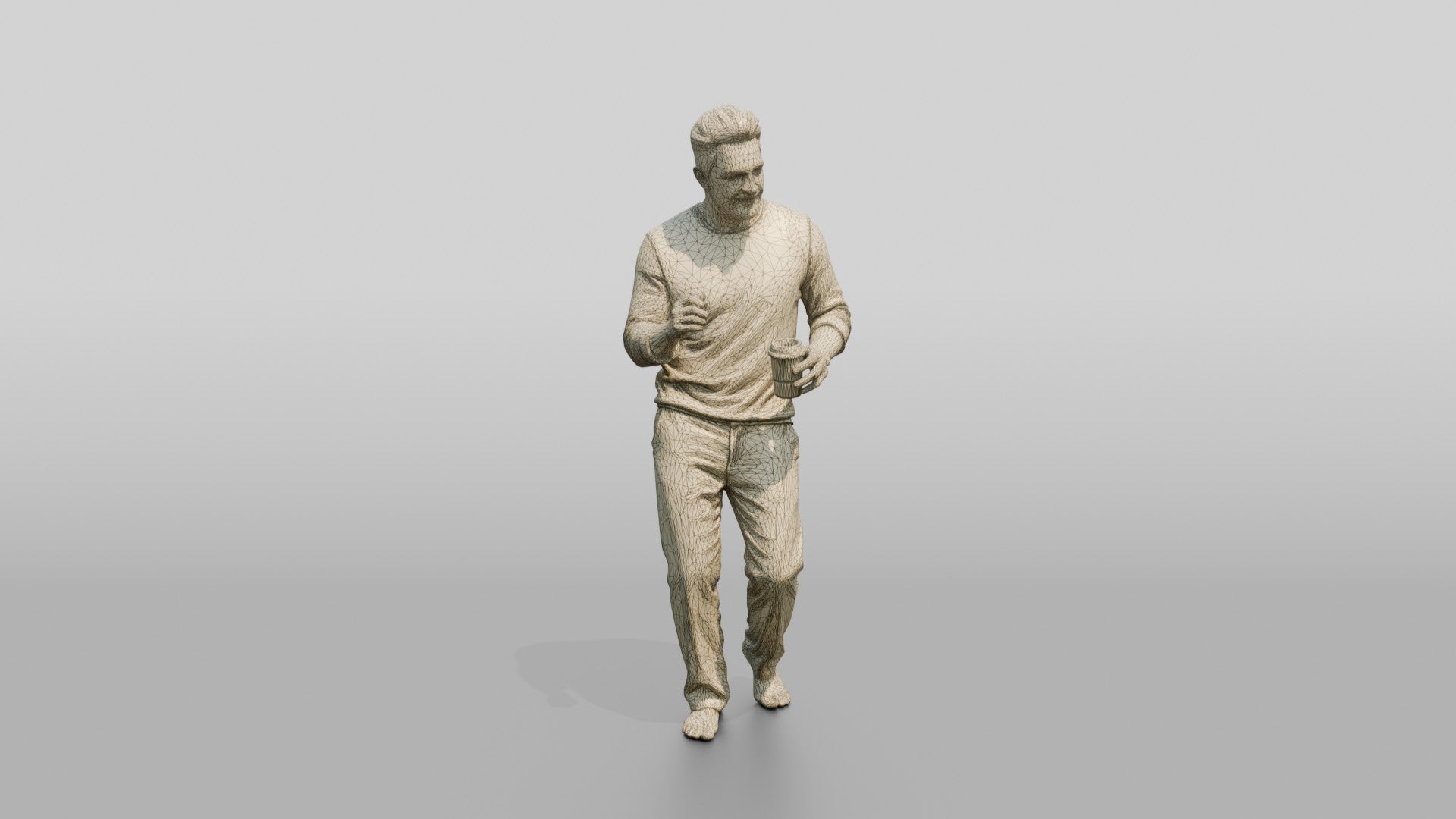 Man Dancing with a Drink