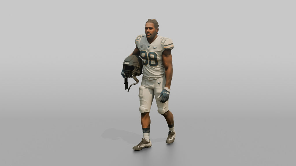 Player Standing on the Sideline