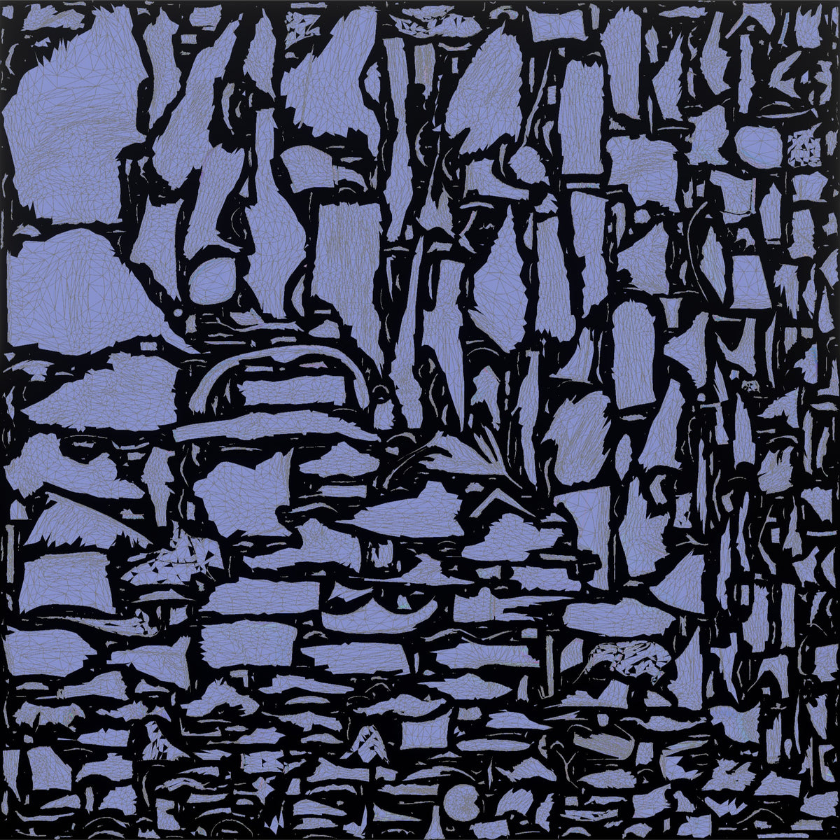 Patron Woman Standing With A Clutch Bag, Holding A Drink - UV layout, normal map