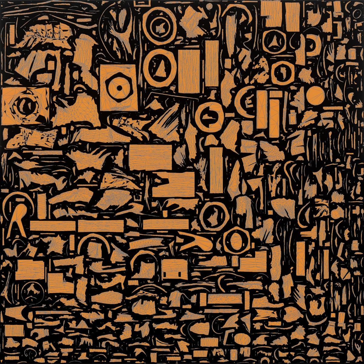 Construction Worker Woman 69 - UV layout, metallic roughness map