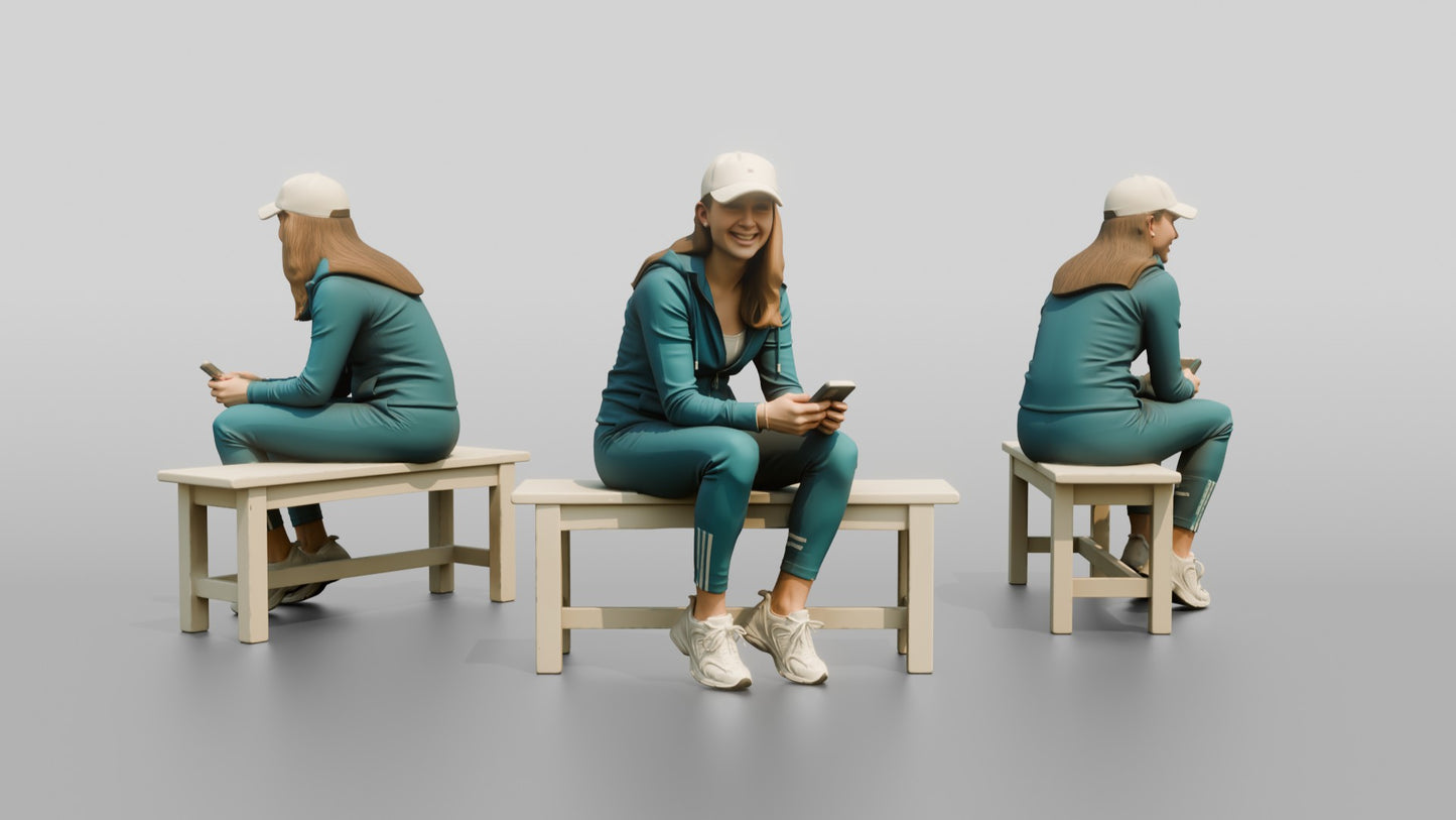 Sporty Athleisure Woman 02