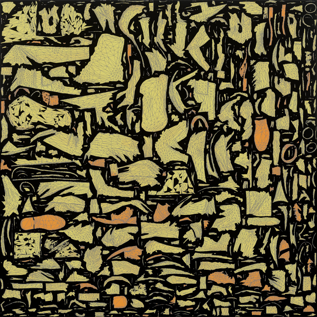 Pizza Chef Spinning Dough - UV layout, metallic roughness map