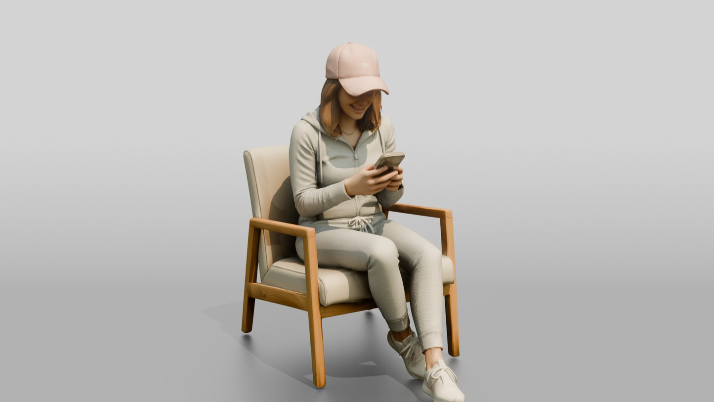 Sporty Athleisure Woman 08