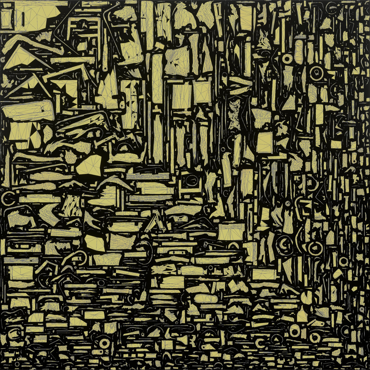 Traveler Pushing A Luggage Cart - UV layout, metallic roughness map