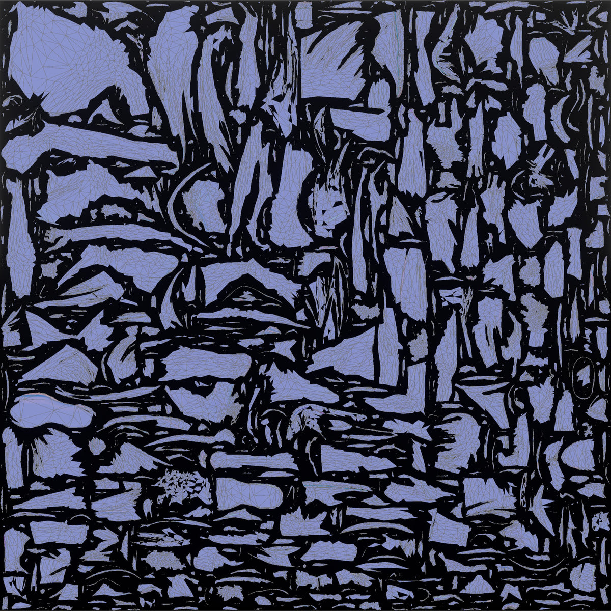 Bodyweight Athlete Man In A Deep Bodyweight Lunge - UV layout, normal map