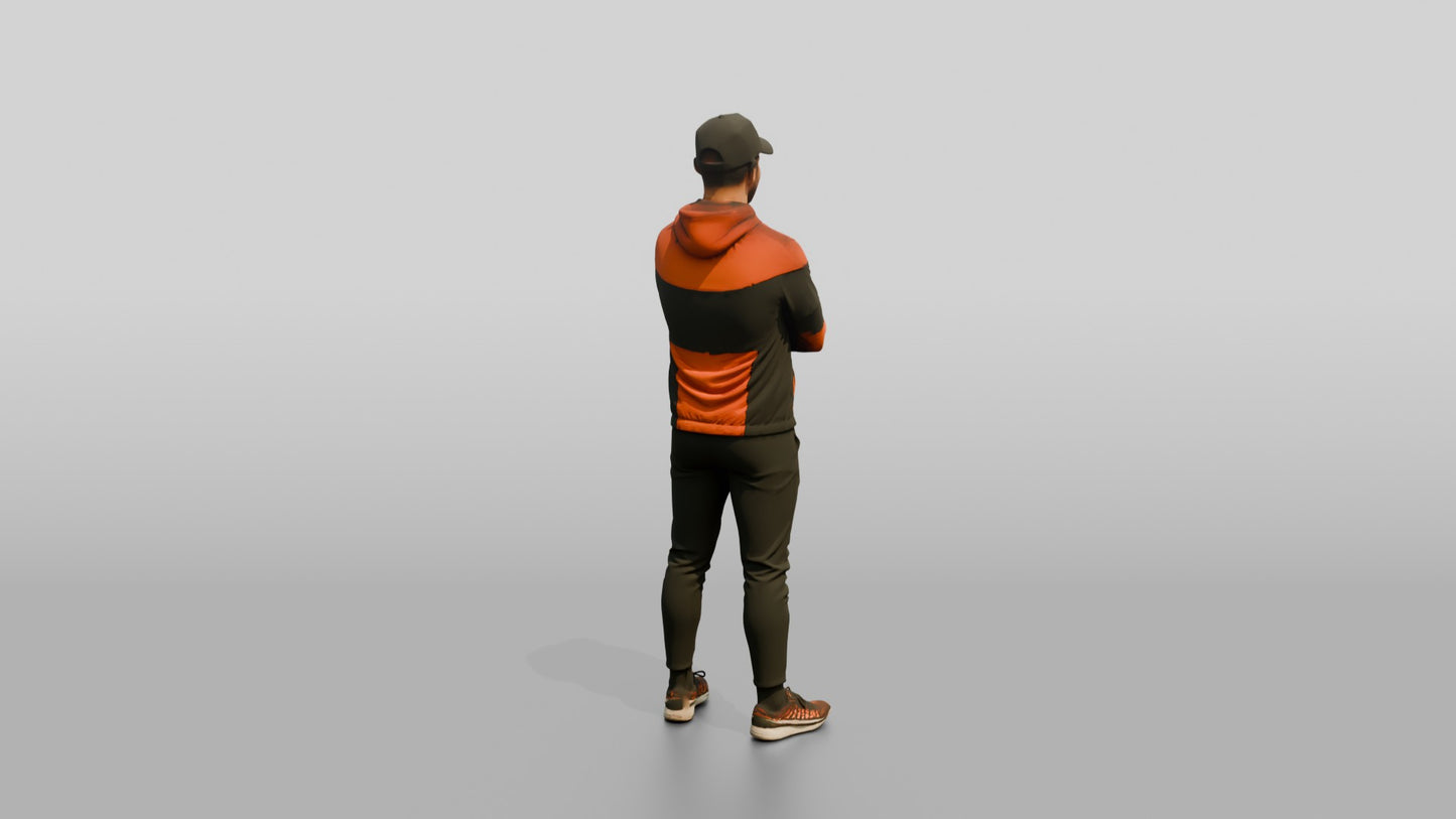 Sporty Athleisure Man 09