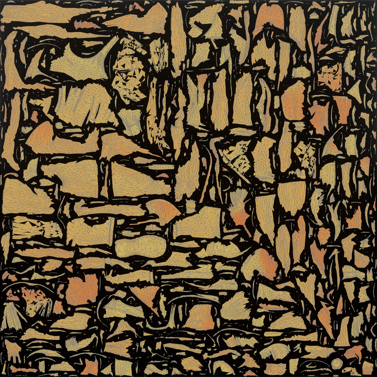 Physique Model Woman Leaning Back Slightly, Hands On Hips - UV layout, metallic roughness map