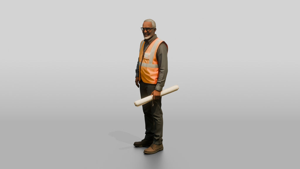 Construction Worker Man 77