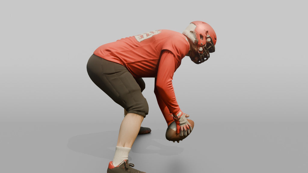 Long Snapper Firing the Ball Back