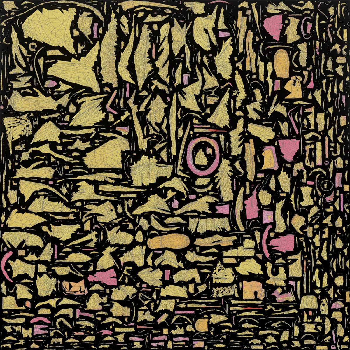 Construction Worker Man 80 - UV layout, metallic roughness map
