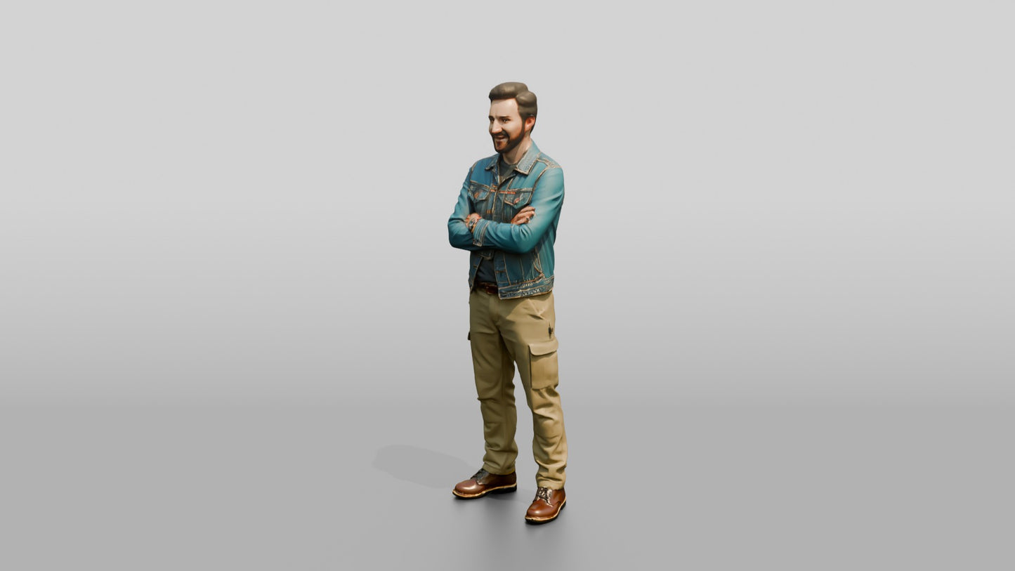 Denim Workwear Man 07