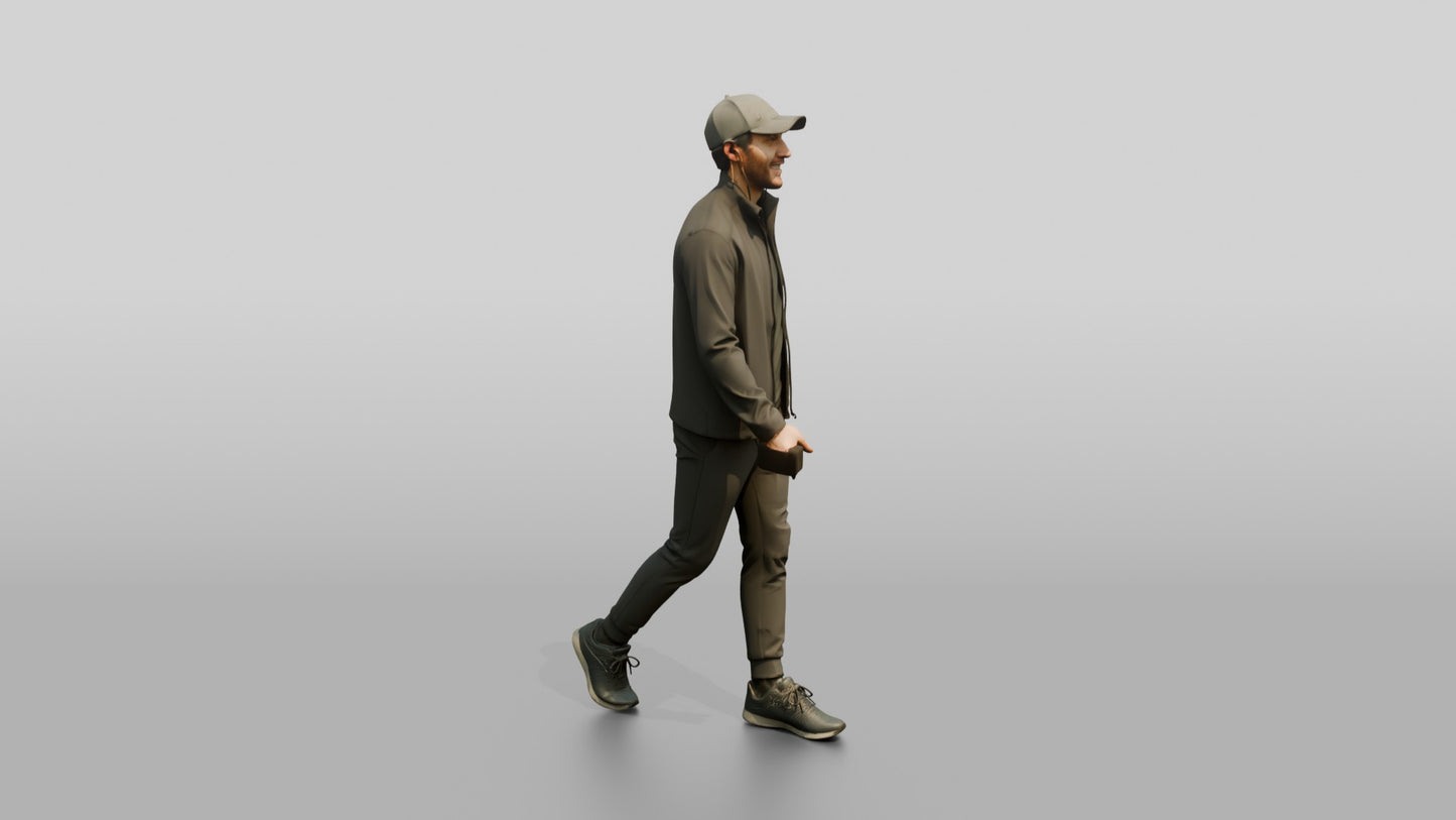 Sporty Athleisure Man 03