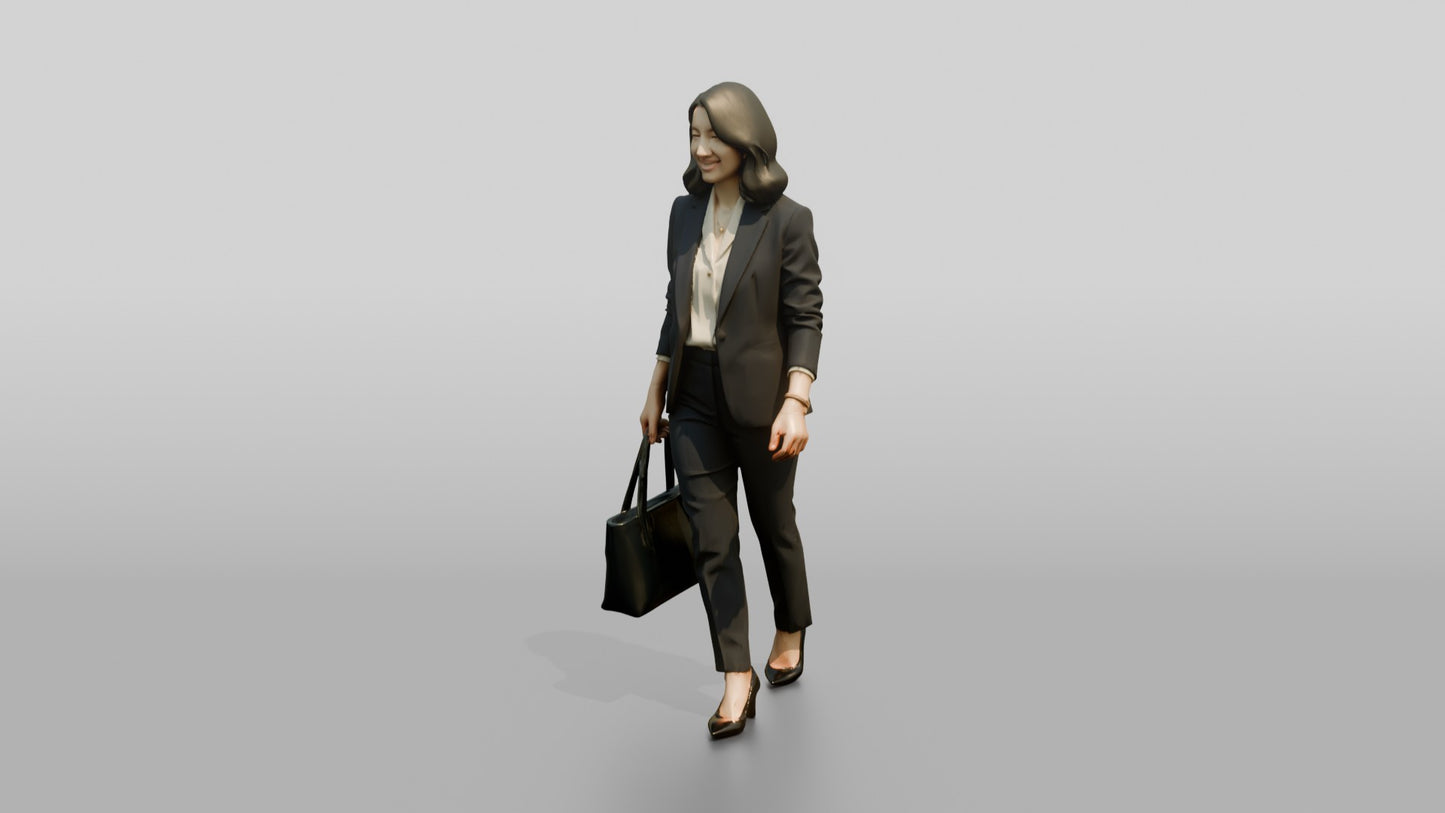 Businesswoman Standing in a Boardroom