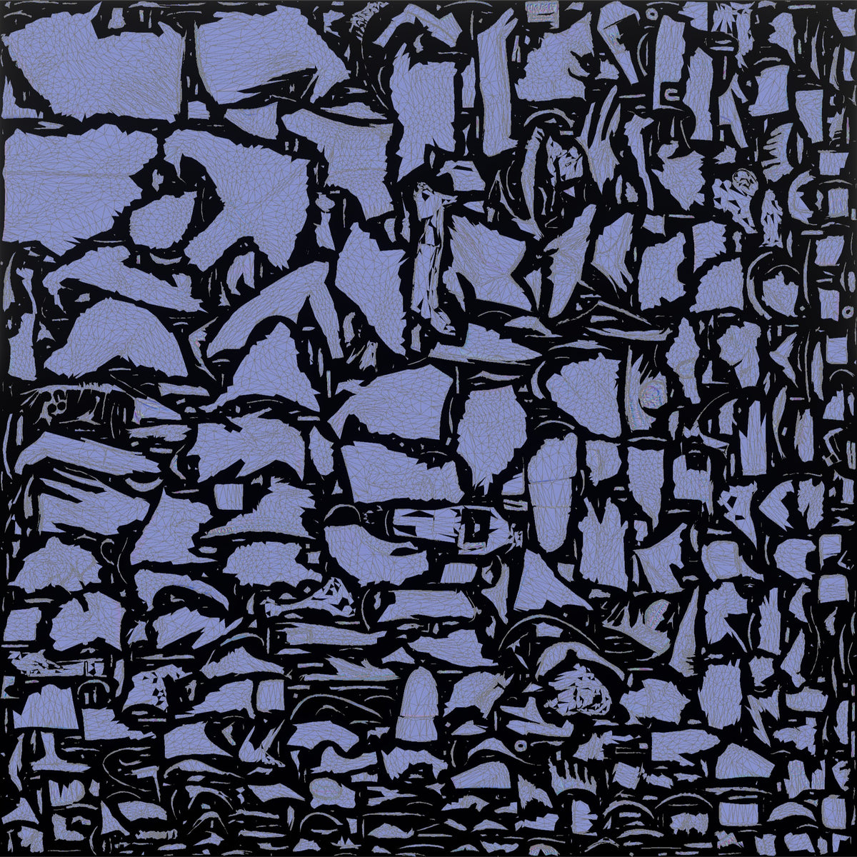 Kickboxer Tight Dutch-style Defensive Block - UV layout, normal map