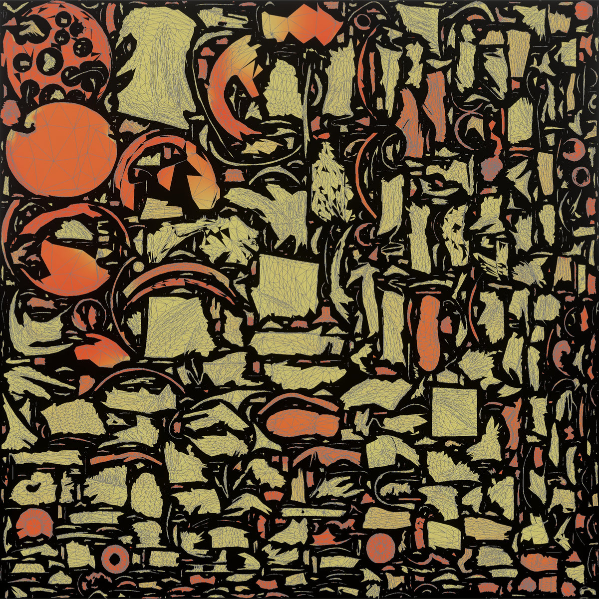 Server Man Holding A Bread Basket With Both Hands - UV layout, metallic roughness map