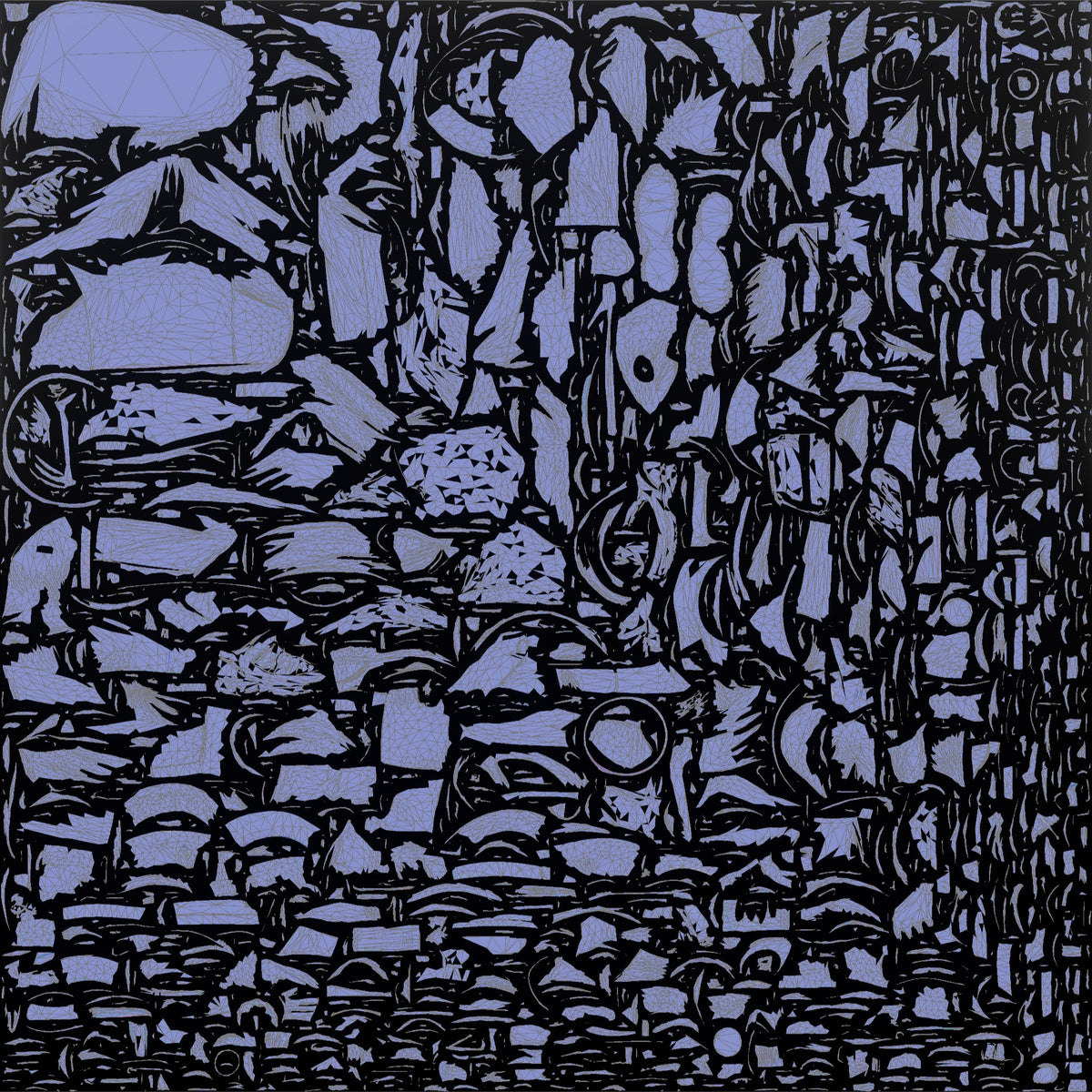 Hiker Sitting on Her Backpack, Taking a Break - UV layout, normal map