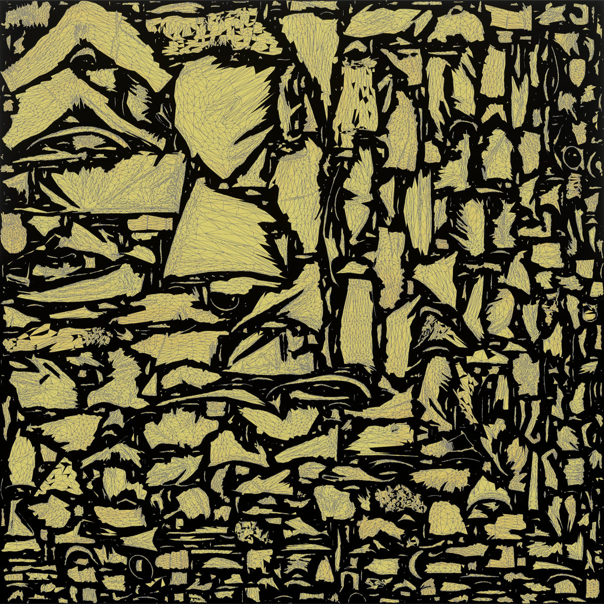 White Man Jogging Through the Park - UV layout, metallic roughness map