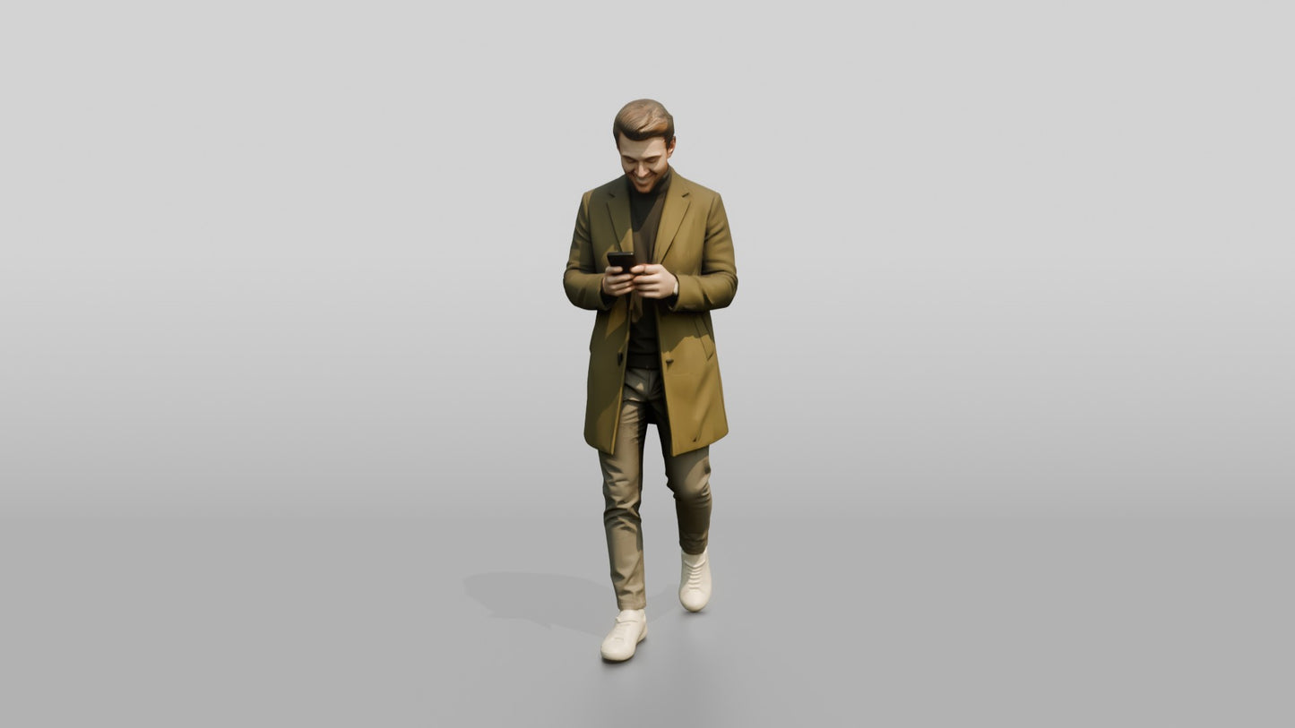 Smart Casual Professional Man 01
