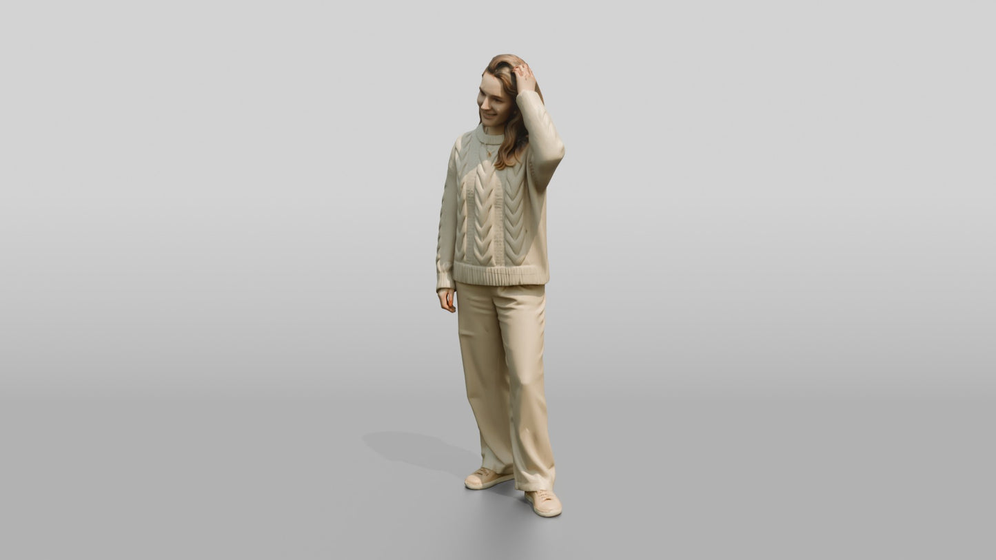 Cozy Oversized Casual Woman 10