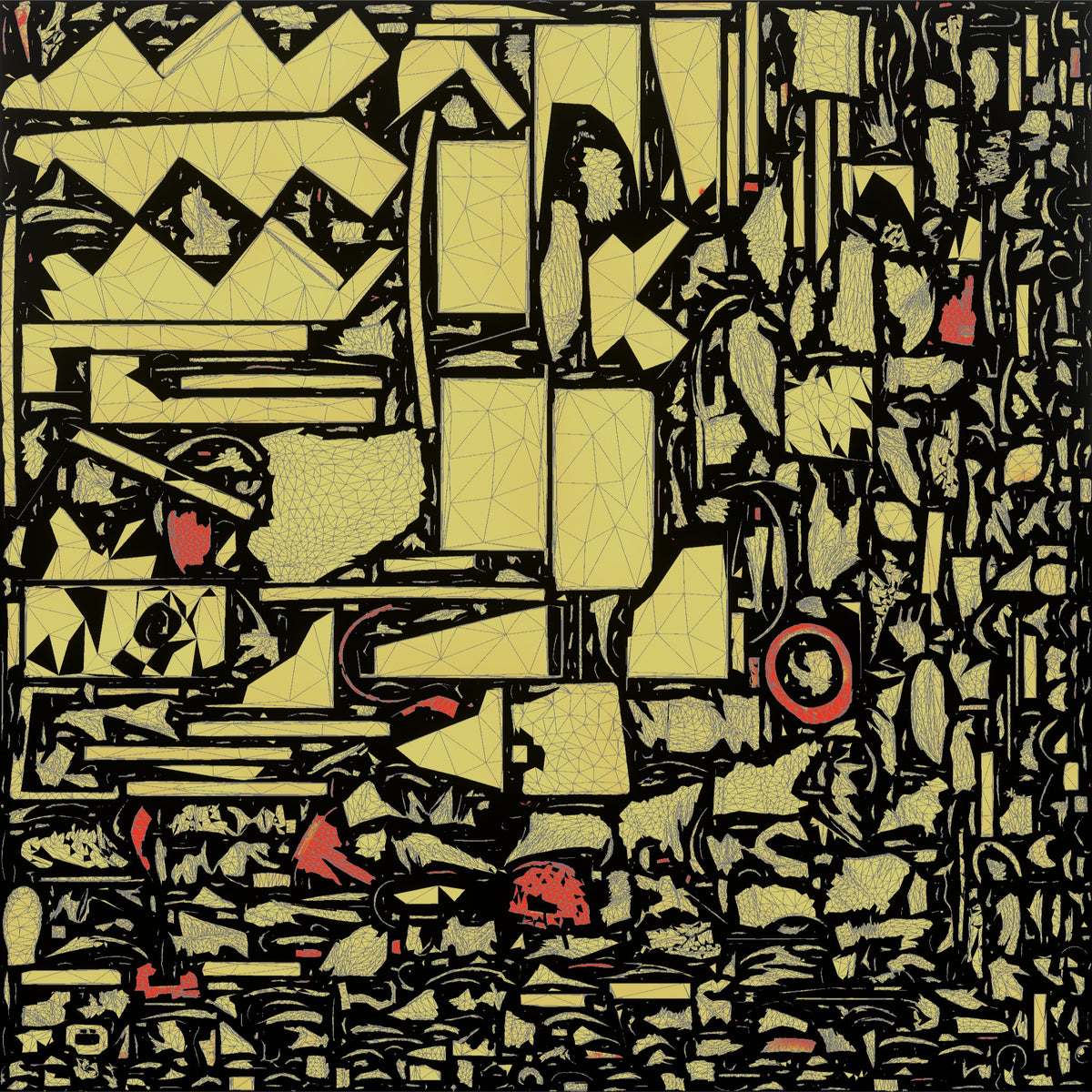 Construction Worker Woman 64 - UV layout, metallic roughness map