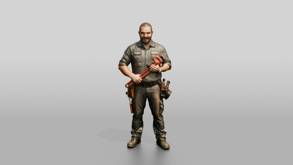 Construction Worker Man 93