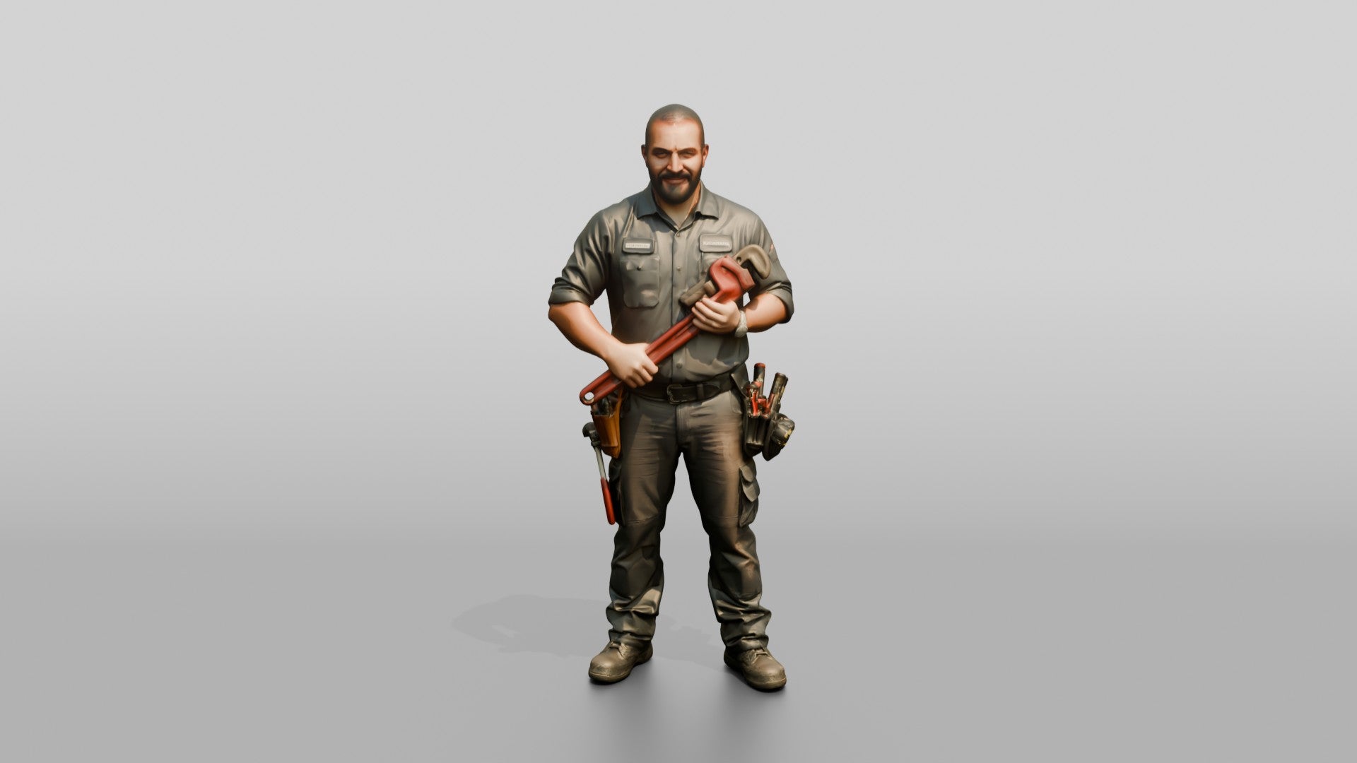 Construction Worker Man 93