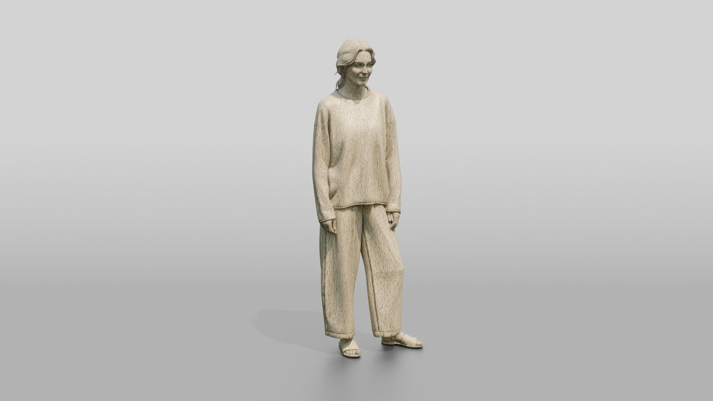 Cozy Oversized Casual Woman 13