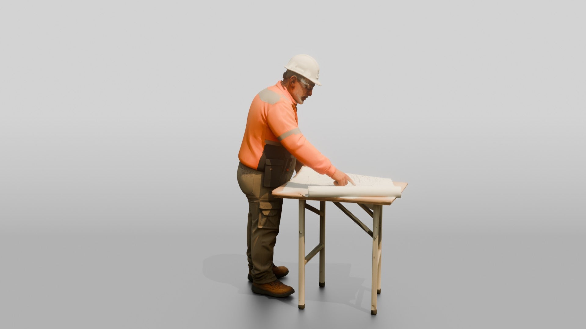 Construction Worker Man 45