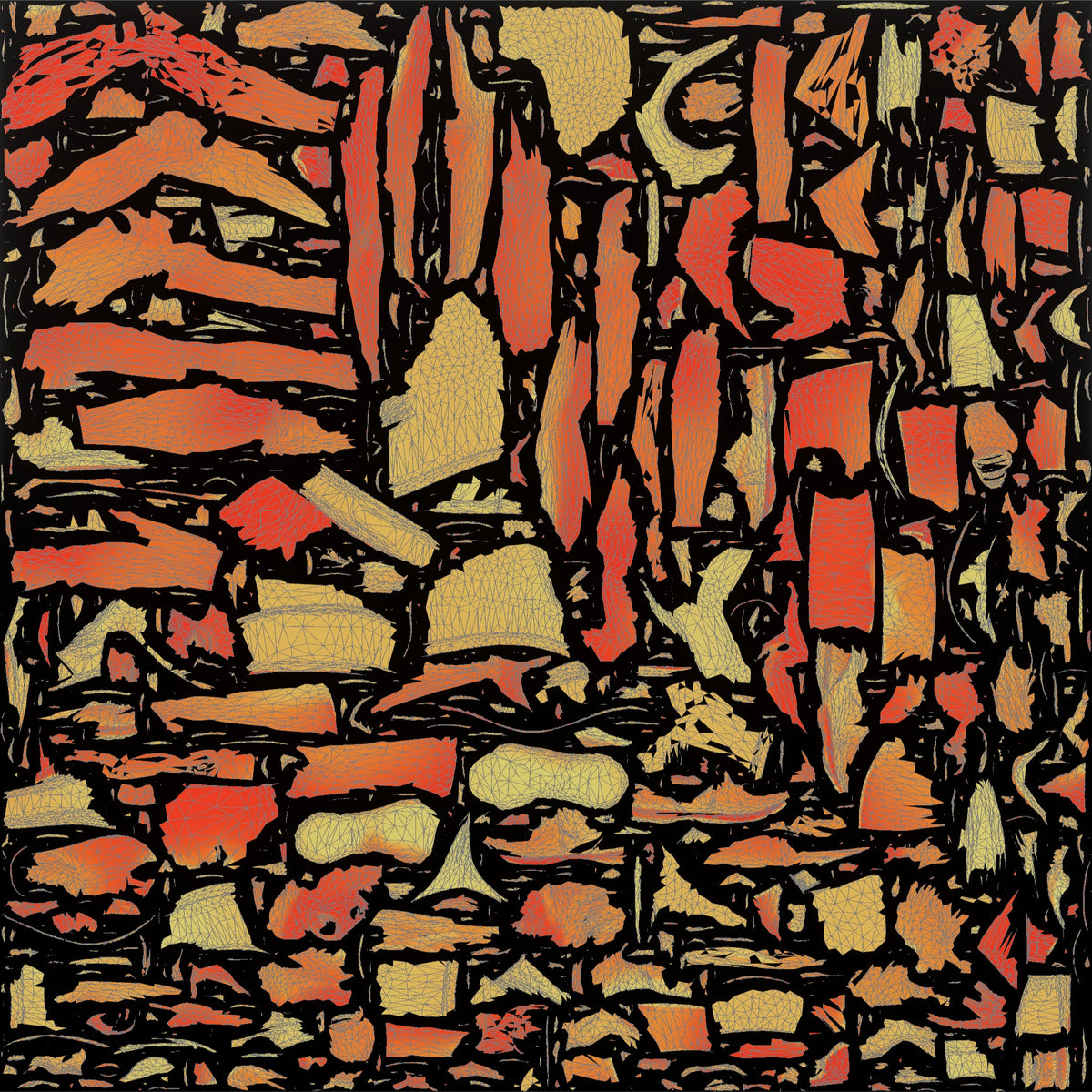 Woman Resting After Crossfit Workout - UV layout, metallic roughness map