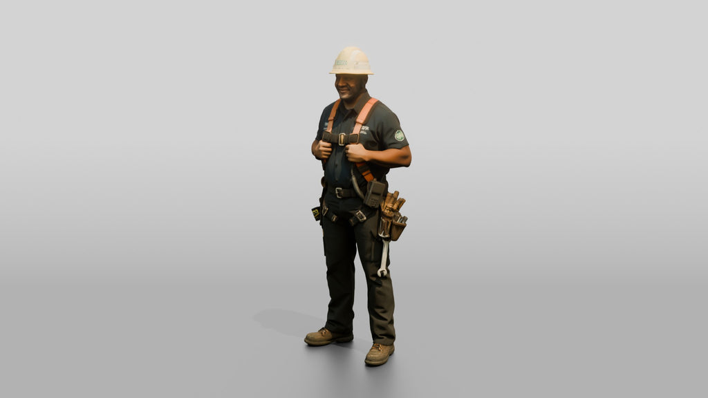 Construction Worker Man 83