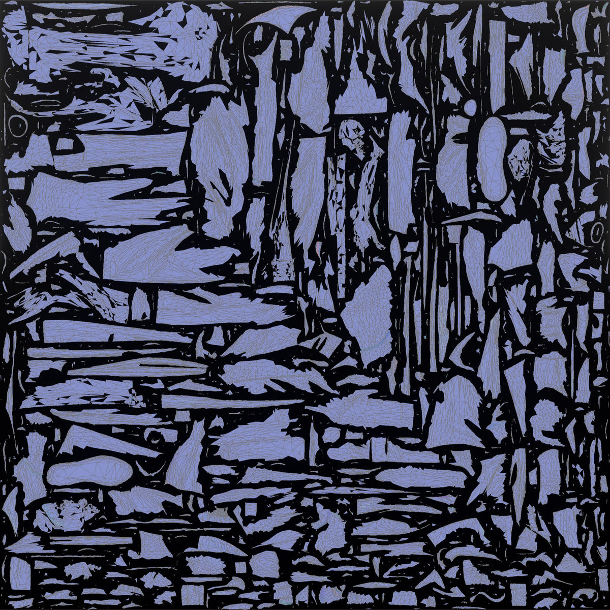 Man Customer Looking At His Reflection While Holding A Dress Shirt Against His Chest - UV layout, normal map