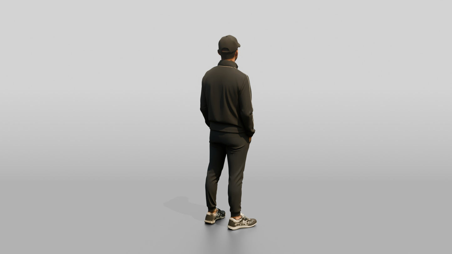 Sporty Athleisure Man 01