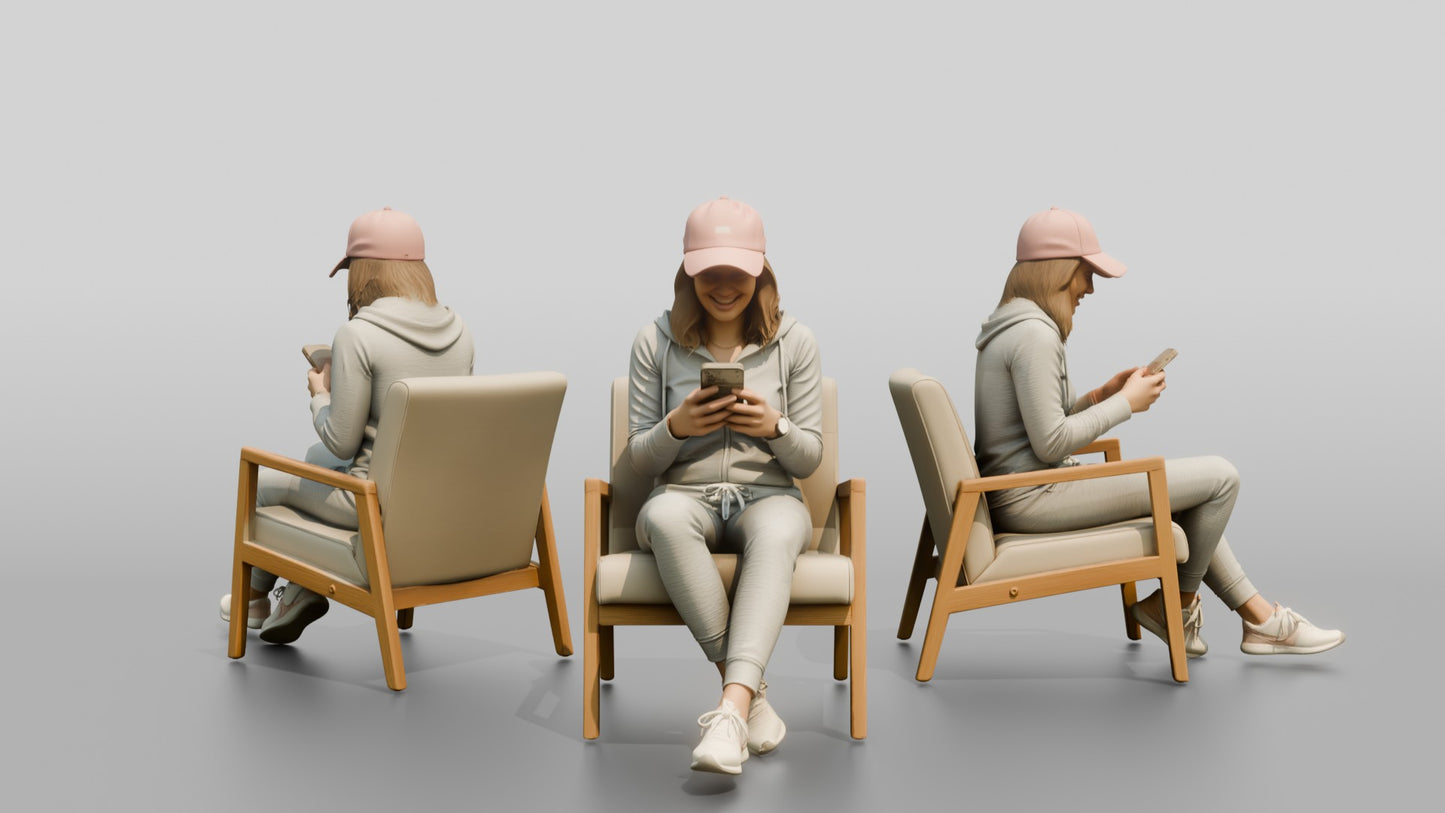 Sporty Athleisure Woman 08