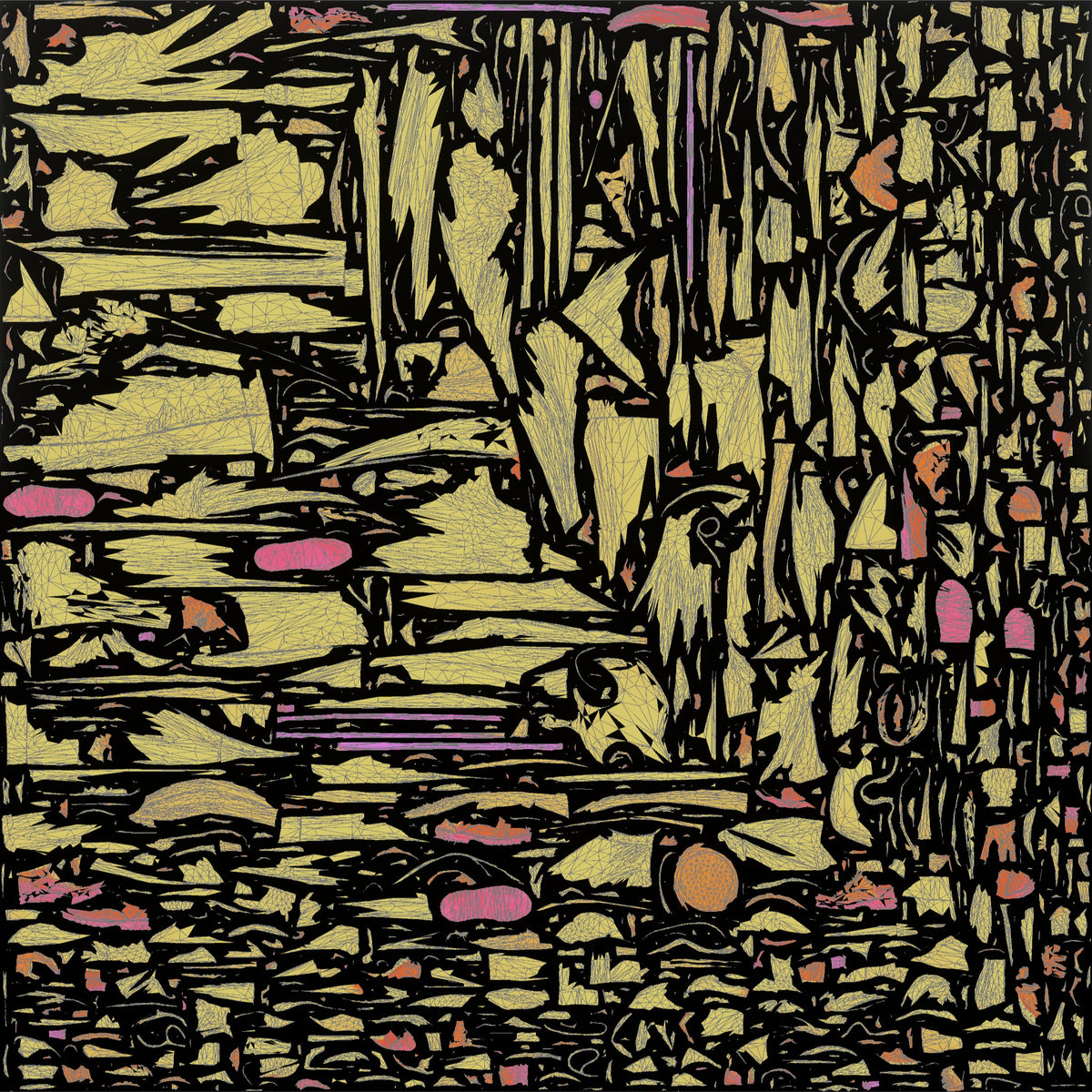 Middle Eastern Elderly Couple Walking - UV layout, metallic roughness map