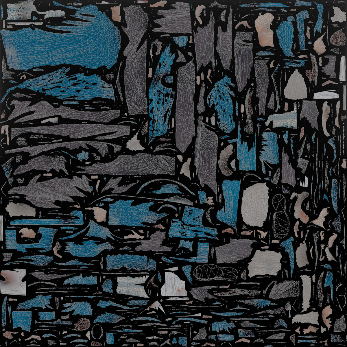 Woman Customer Holding A Handwritten Shopping List - UV layout, base color map