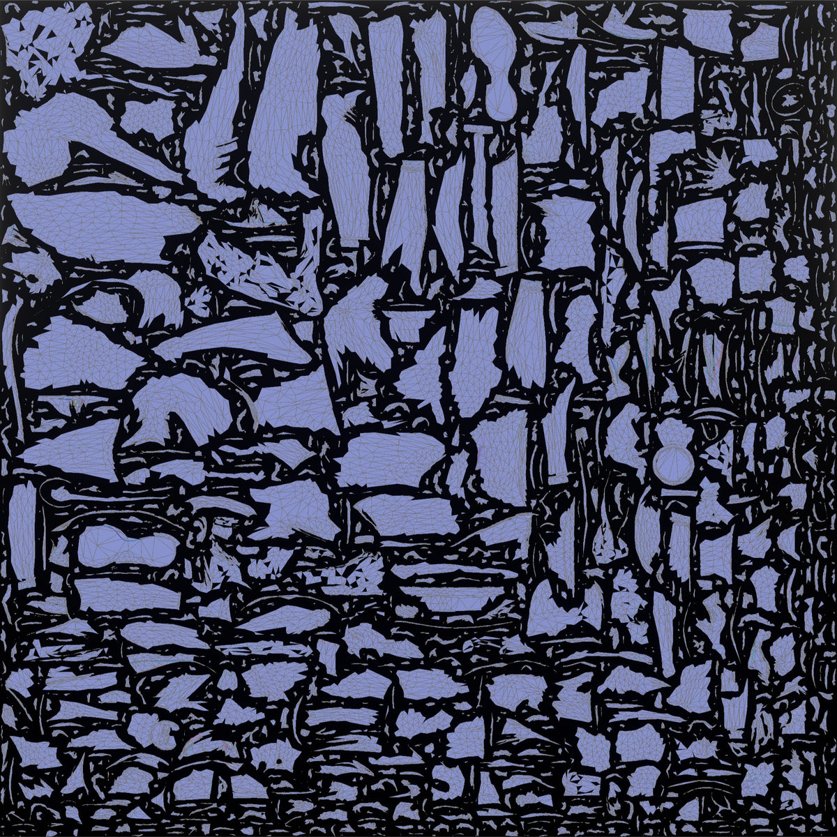 Weightlifter Woman Holding A Kettlebell In A Goblet Squat Position - UV layout, normal map