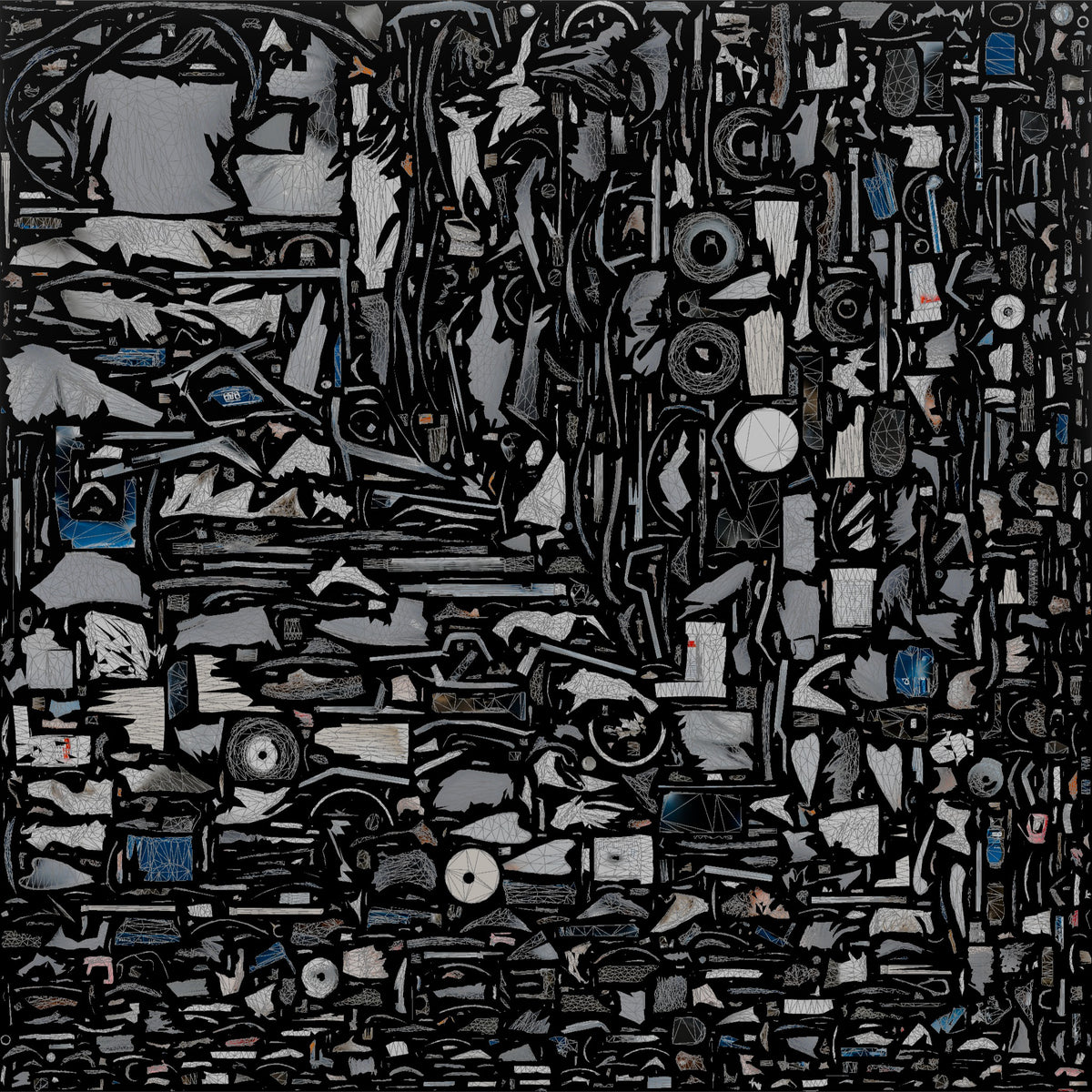 Construction Worker Man 37 - UV layout, base color map