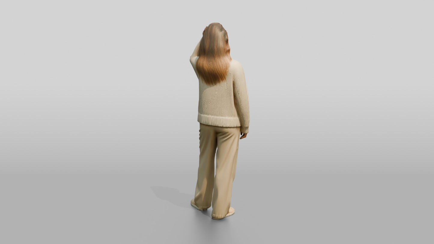 Cozy Oversized Casual Woman 10