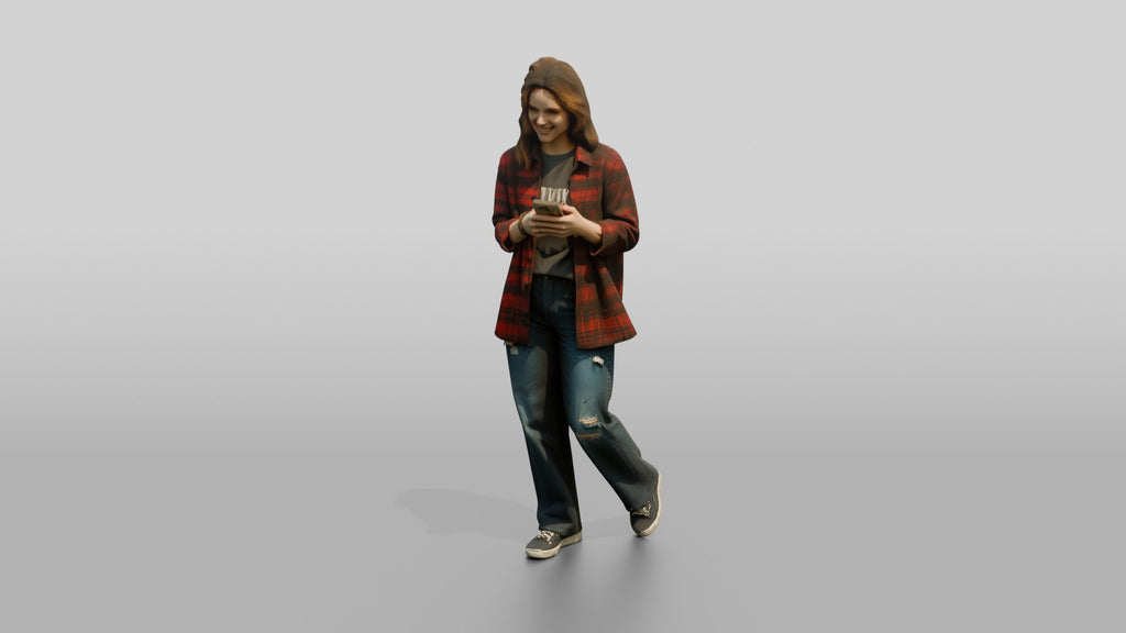 Grunge Skater Woman 02