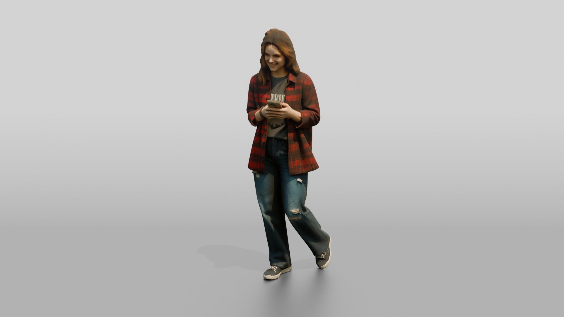 Grunge Skater Woman 02